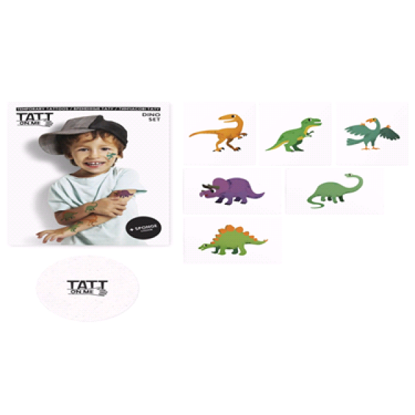 171249 Тимчасові тату TATTon.me Dino Set