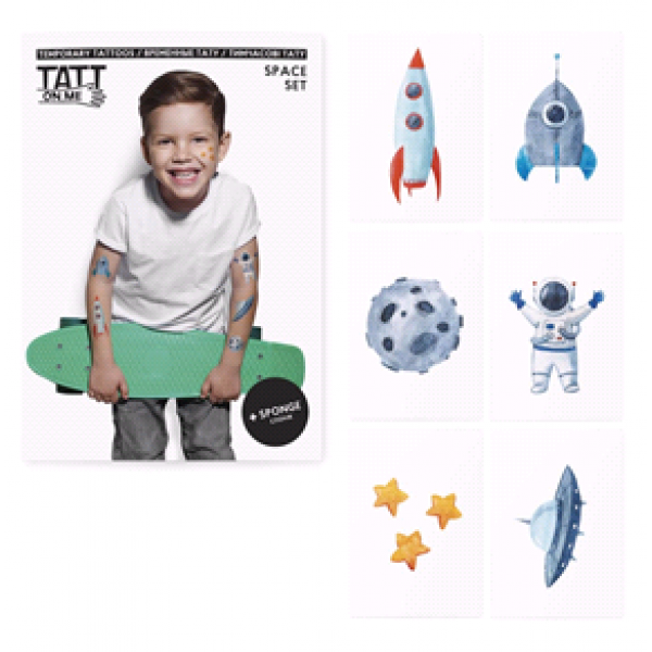 171251 Тимчасові тату TATTon.me Space Set