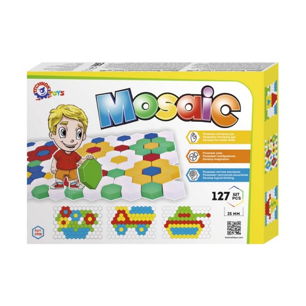 2702 Іграшка "Мозаїка для малюків 3 ТехноК"