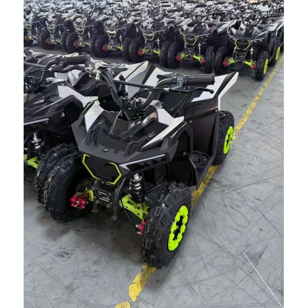 247465 Квадроцикл HB-FFG1000-2-5 мотор 1000W, 3акум 12A/12V, швидкість25км/ч, чорно-зелений