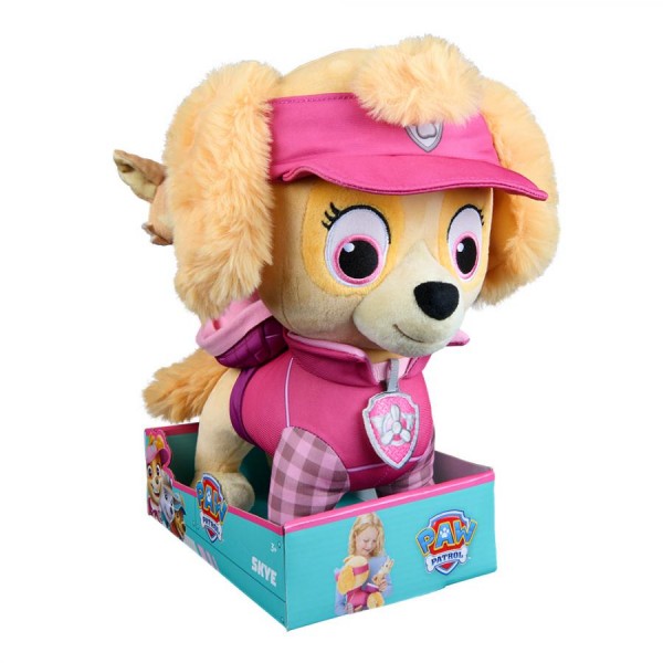 244968 Цуценячий патруль: м'яка іграшка – цуценя Скай з улюбленцем (30 см)