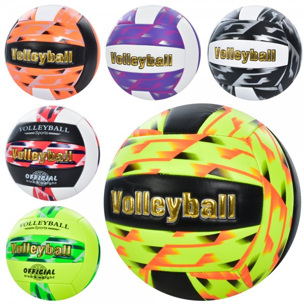 148796 М'яч волейбольний MS 3590 офіційний розмір, ПУ, 220-240г., 6 кольорів, кул.