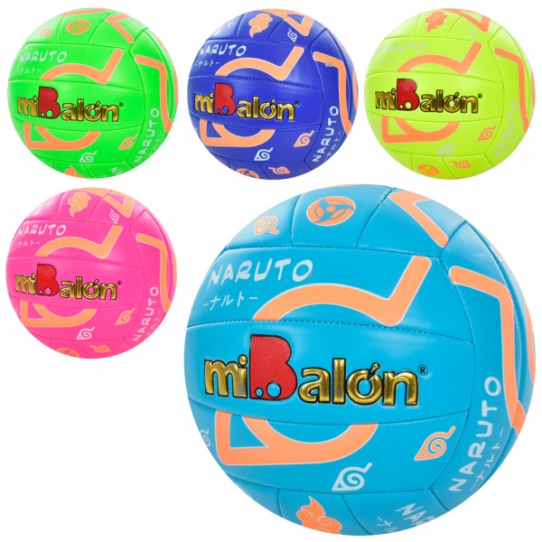 148798 М'яч волейбольний MS 3592 офіційний розмір, ПУ, 240-260г., 5 кольорів, кул.