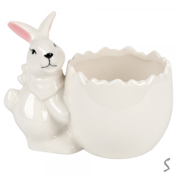 254249 Підставка декоративна великодня "Easter Egg Bunny" 12*11.5см, R40710