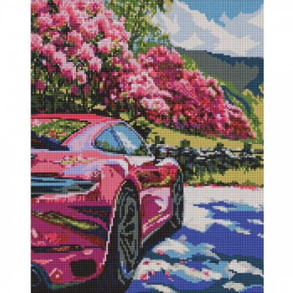 249255 Набір з алмазною мозаїкою "Рух у кольорі" 40х50см