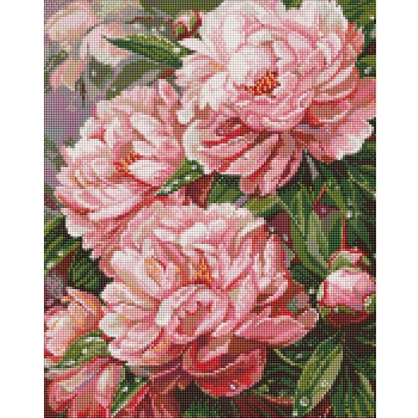 249259 Набір з алмазною мозаїкою "Рожеве натхнення" 40х50см