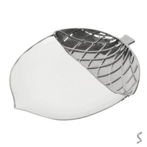 258180 Блюдо порцеляна "Silver acorn" 10" (25.4см)
