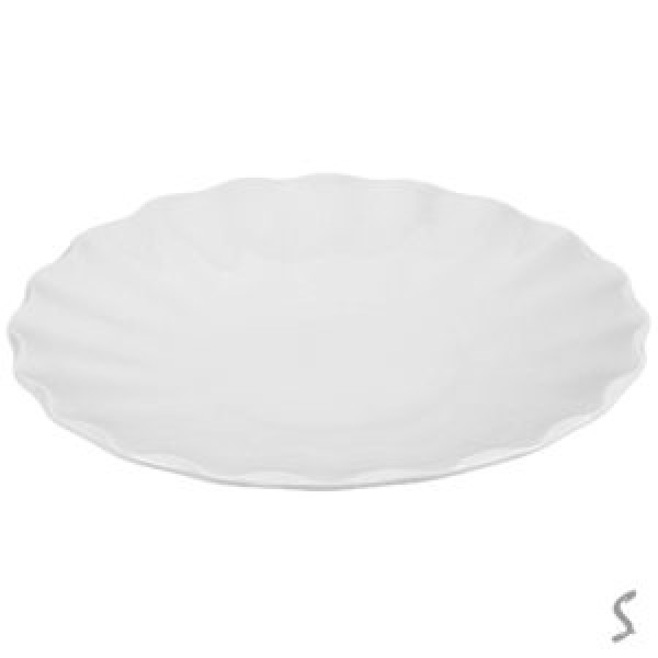 258183 Блюдо порцеляна "Wavy" 11" (26.9см)