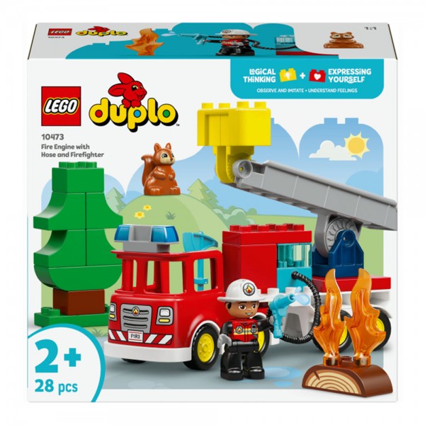 246081 Конструктор Пожежна машина зі шлангом і пожежником
