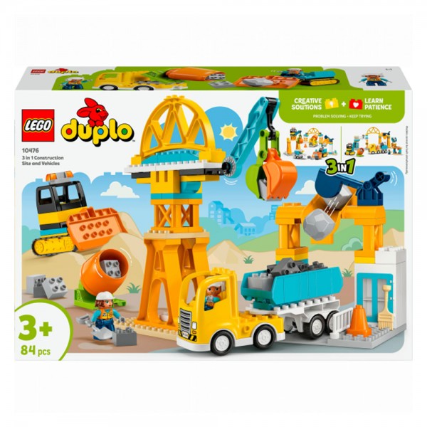 247177 Конструктор 3-в-1 Будівельний майданчик і техніка