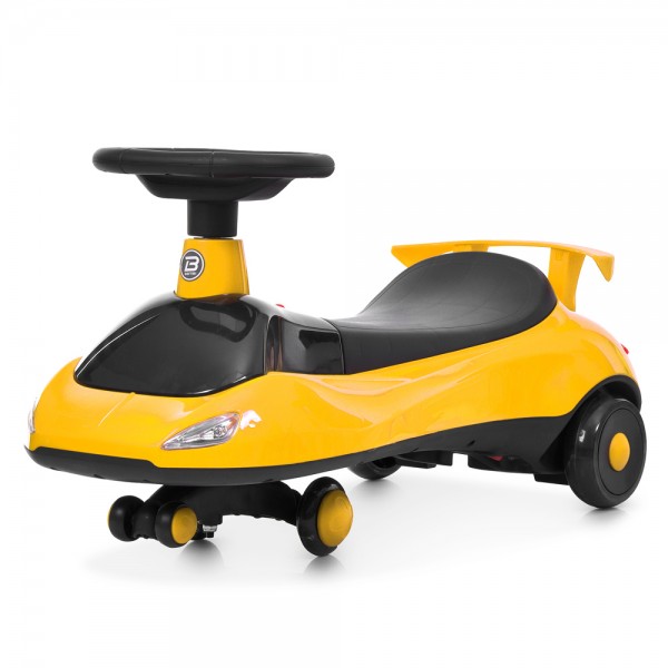 251946 Каталка-бібікар M 6363-6 1*6V4AH, 1 мотор25W, BLUETOOTH, муз., світло, жовтий