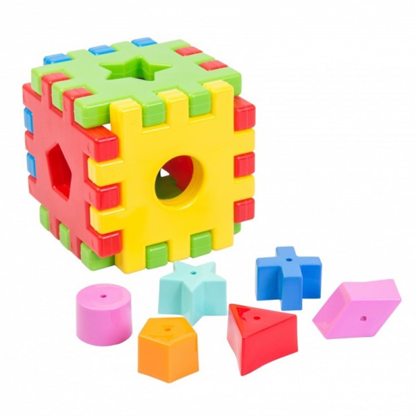 54623 Іграшка розвиваюча "Чарівний куб" 12 ел.