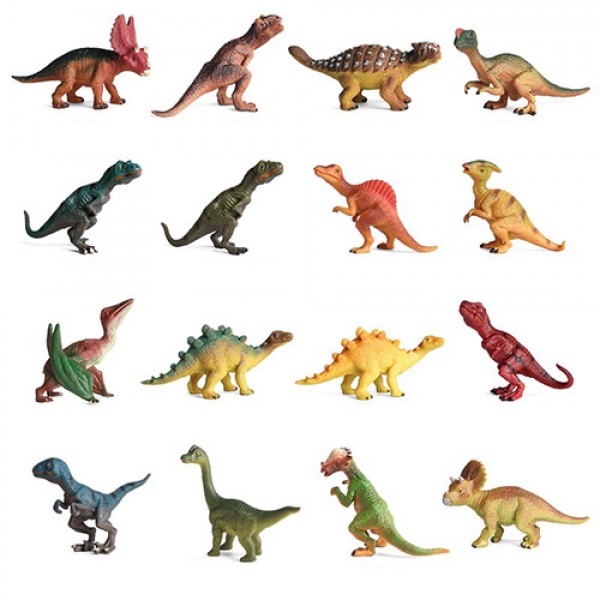 160917 Динозавр 9112 10 видів, кул., 14-13-2 см.