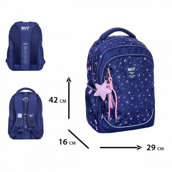 251325 Рюкзак шкільний Yes TS-59M Hearty