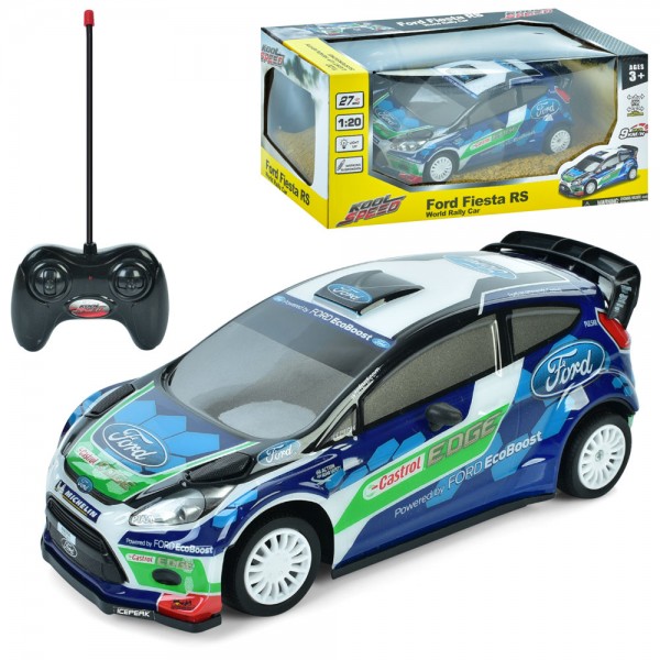 170653 Машина 10451 радіокер.27МГц,Ford Fiesta RS WRC,1:20,небит.корпус,гум.колеса,світло,бат.,кор.,30-14-1