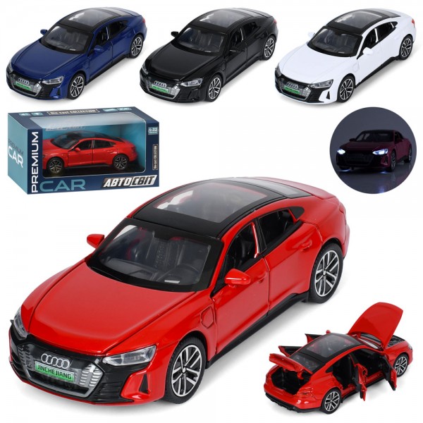 253344 Машина AP-2109 АвтоСвіт,1:32,метал,інерція,15см,звук,світло,відчиняються двері/багаж.капот.4кольори