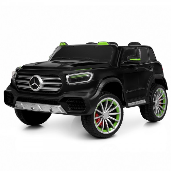 253607 Джип M 6379EBLRS-2  радіо/к2,4G, 1*12V15AH, 4*45W, MP3, USB, TF, BLUETOOTH, EVA,шкіра,музика,сві