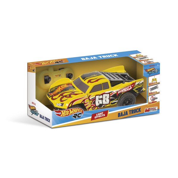 244551 Машина 63823 Hot Wheels,радіок.40MHz,18см,корпус не б'ється,гум.колеса,на бат.,в кор.,28-12,5-12,5см