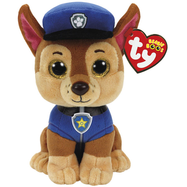 195066 Дитяча іграшка м’яконабивна TY Paw Patrol Німецька вівчарка Гонщик (маленька)