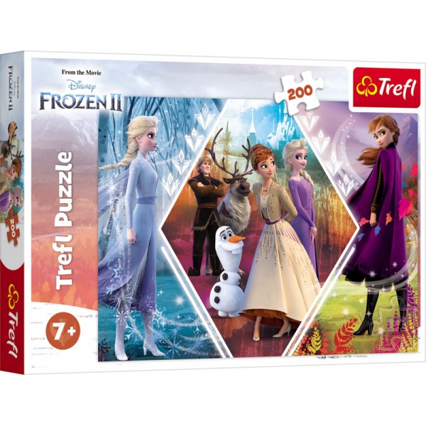 174461 Пазли 13249 Trefl Крижане серце II, Disney, Сестри з Frozen, 200 дет.