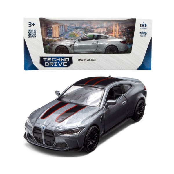 245030 Автомодель – BMW M4 CSL 2023 (сірий)