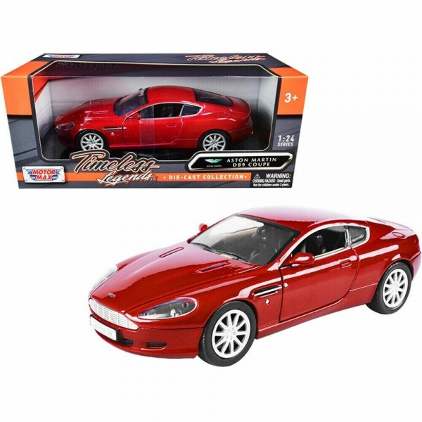 170749 Машина 73321 1:24, Aston Martin DB9 Coupe, мет., відч. двері/капот, гум. колеса,кор.,24,5-10,5-11см.