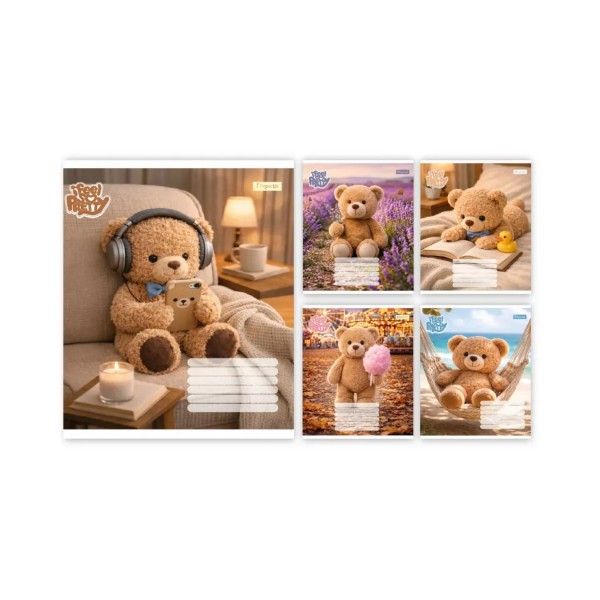 259235 Зошит учнівський 1В "Bear stories" А5/24 кл.