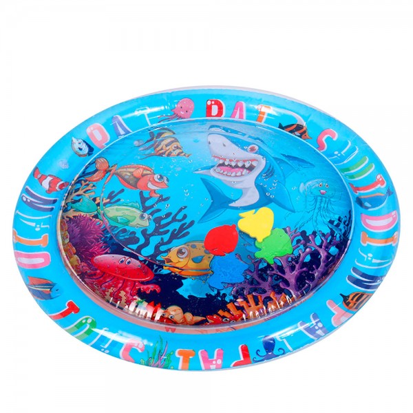 249159 Килимок для немовляти INT 0038 65см, надувний килимок, водяний килимок,акула,пак.17-19-1,5см