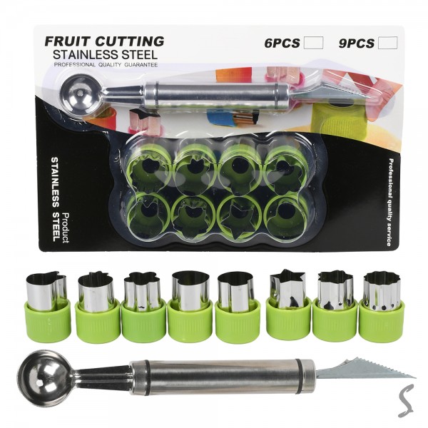 248824 Набір для карвінгу з вирубками 9пр/наб 26*16.5см., R97117