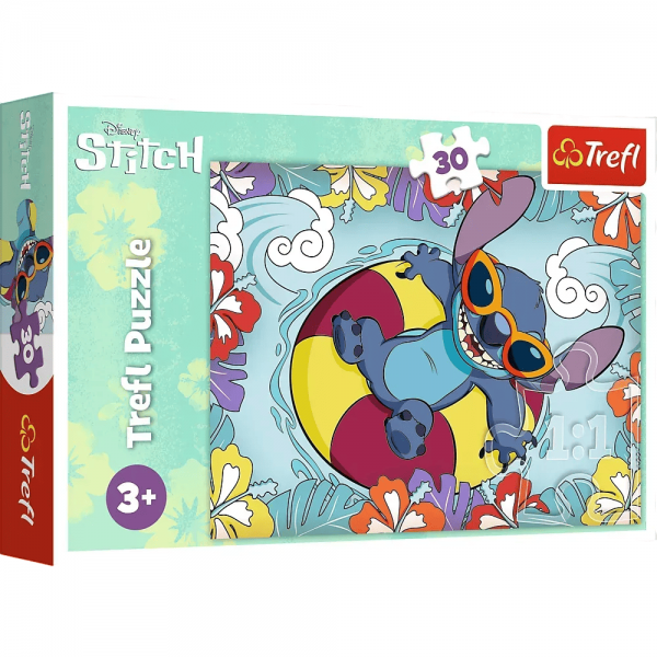 223058 83054 Trefl Пазли "30" Lilo&Stitch У відпустці