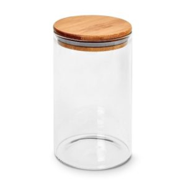 223959 Банка з бамбуковою кришкою 750мл 8.5*15см., R10866-15