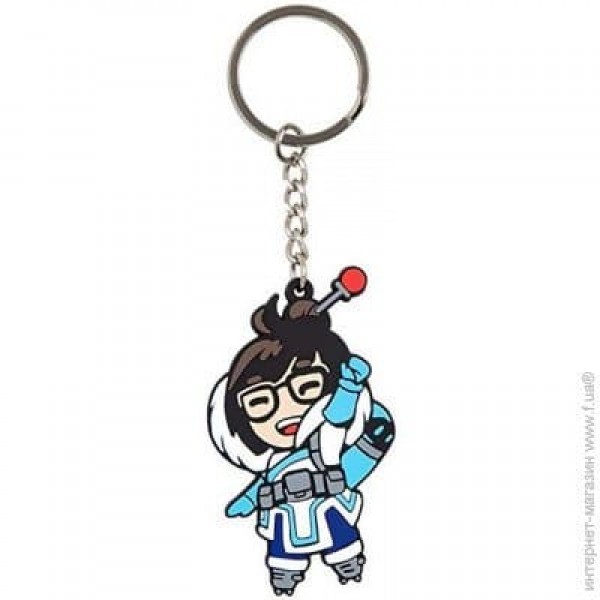 184990 Брелок Overwatch Mei Flat Keychain-N/A-Blue