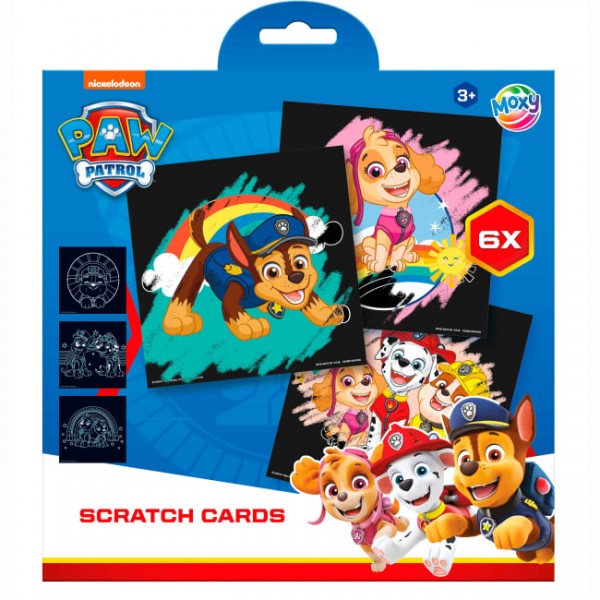 247597 Moxy Paw Patrol Набір для творчості "Скретч-картки", арт.723382