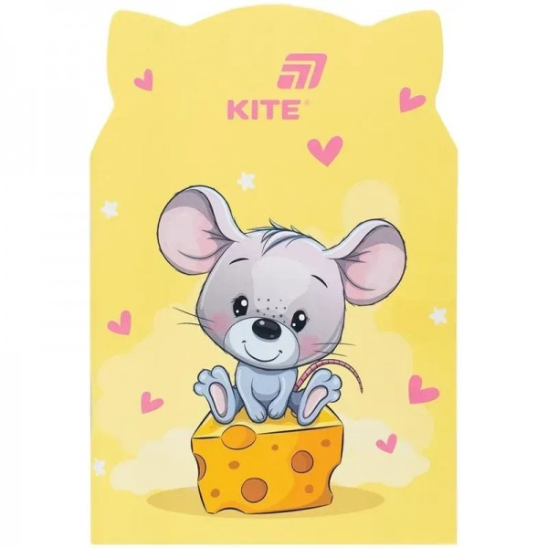 251876 Блокнот м'яка обк., 48 арк., Cheese Mouse