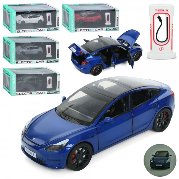 210208 Машина AP-2005 АвтоСвіт,1:24-28,мет.,інерц.,відчин.дв./капот/багаж.,5 кольорів,муз.,світло,бат.,кор.