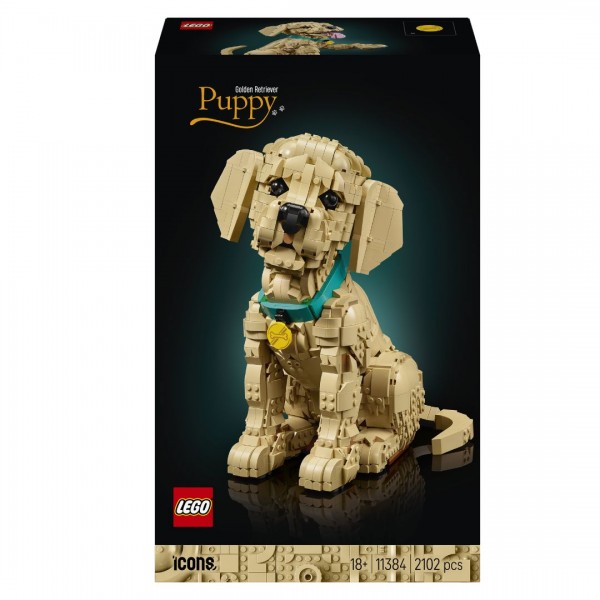 247658 Конструктор Цуценя золотистого ретривера