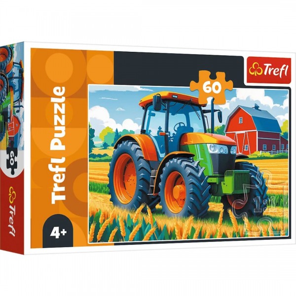225322 64923 Trefl Пазли "60" Транспортний засіб фермера