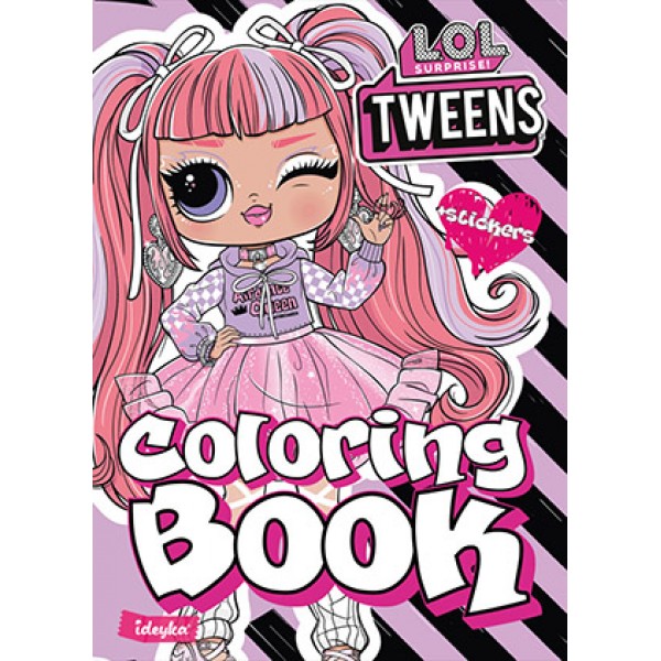 225201 Видання для дозвілля зі стікерами Tweens Ali Dance