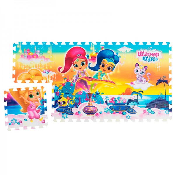 193388 Килимок-пазл «Чарівна казка», ТМ «Shimmer and Shine»