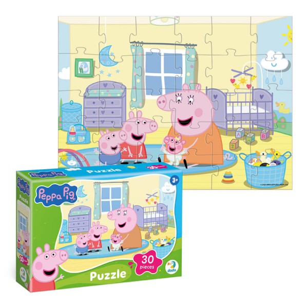 244232 Пазл на 30 елементів Peppa Pig. Кімната немовля