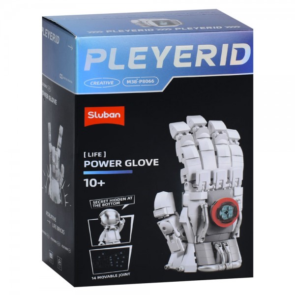245487 Конструктор SLUBAN M38-P8066 рукавичка астронавта/рукавичка космонавта, в кор-ці, 12-18,5-8см