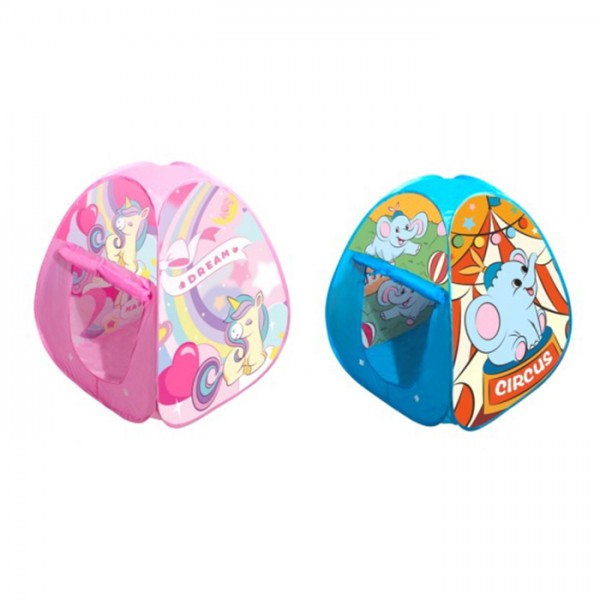 248124 Намет MR 1586піраміда, 74-74-в87см,вхід-нак(липуч,зав'язки)1сторона сітка2 в, у сумці, 31-31-3см