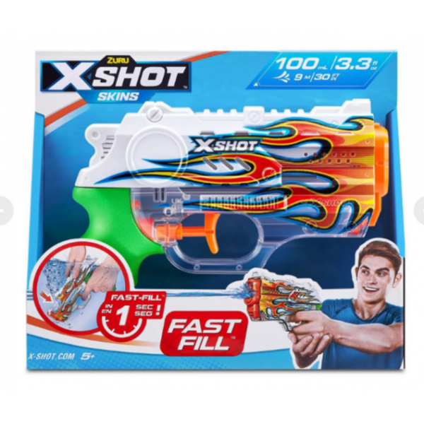 174806 X -Shot Водний бластер Fast FIill Sins NANO Inferno, 11853D