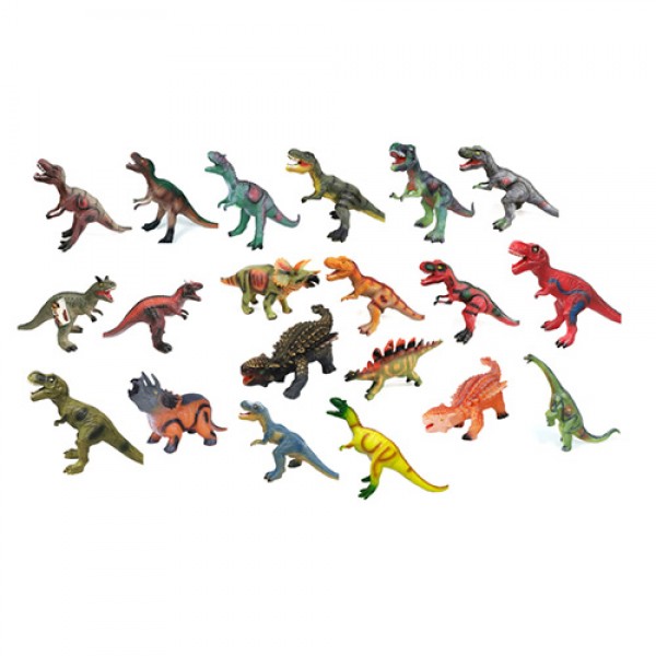 139906 Фігурка A4-20 динозавр, 20 видів, муз., бат.(таб.), кул., 37-16-13см.