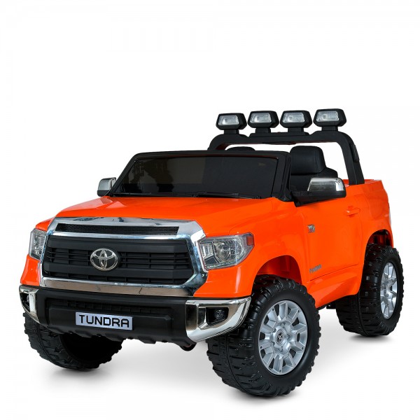 229025 Джип JJ2255EBLR-7 радіокер. 2,4G, 2 мотори 200W,1 акум.24V7AH, EVA,TF карта, шкіра, помаранчевий