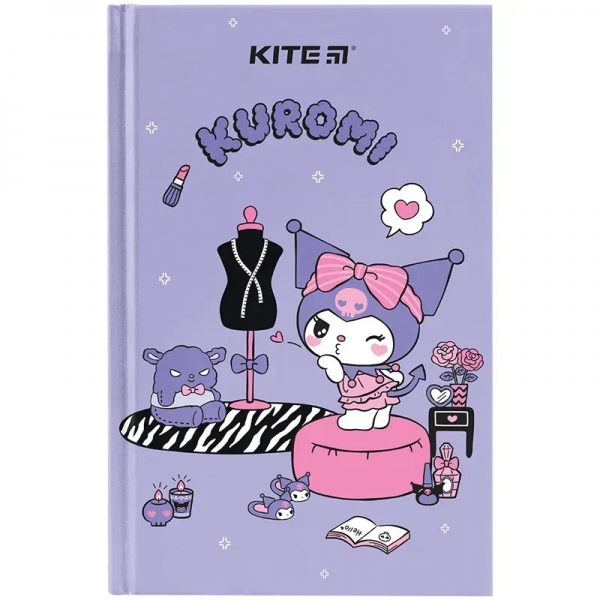 228291 Книга записна тверда обкл. А6, 80арк. кл. HK-2