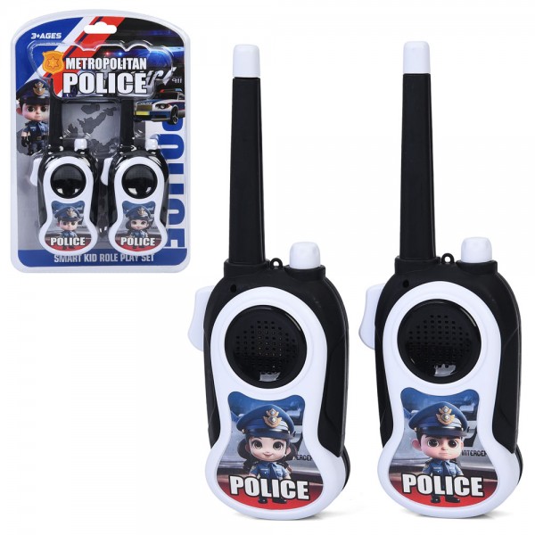 246150 Рація 007-5B поліція, 2шт, 20,5см, на бат-ці, у слюді, 19,5-29-4см