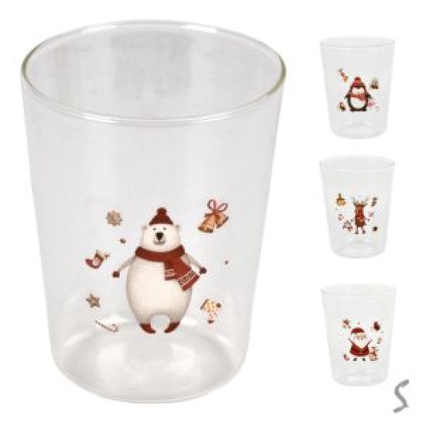 253834 Склянка новорічна "Happy Christmas" 400мл R32828