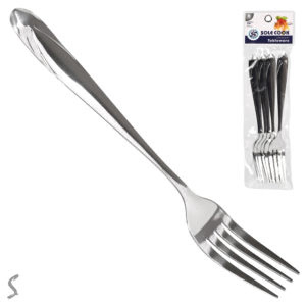 253852 Виделка столова SS "Spoon" 6шт/наб R89834