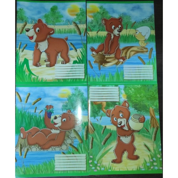 142466 Зошит шкільний 12 арк. коса лінія 5В012